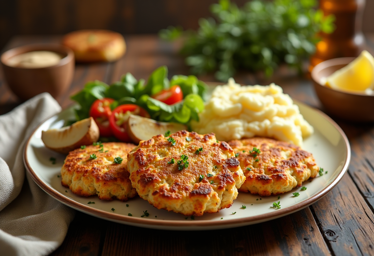 Fashioned Salmon Patties