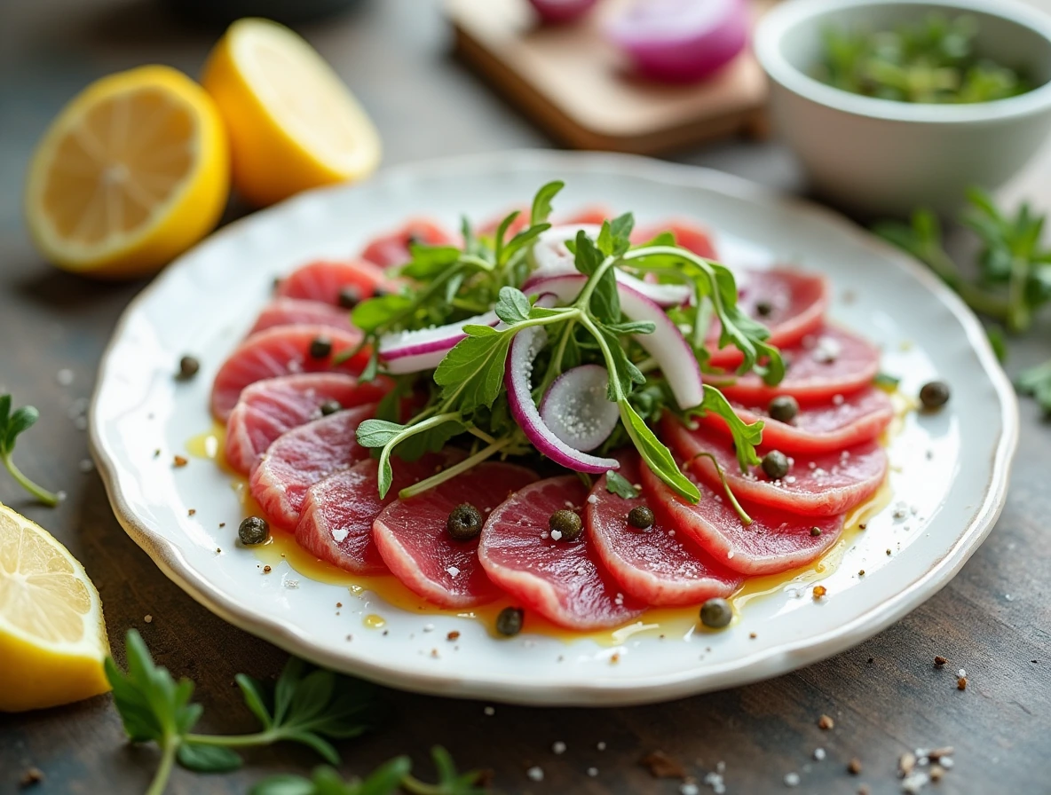 Tuna Carpaccio