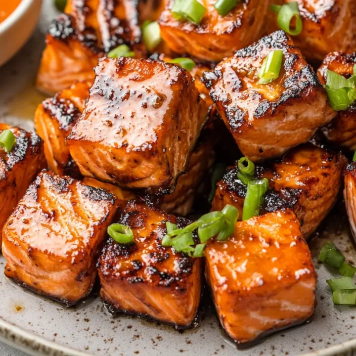 Bang Bang Salmon in the Air Fryer