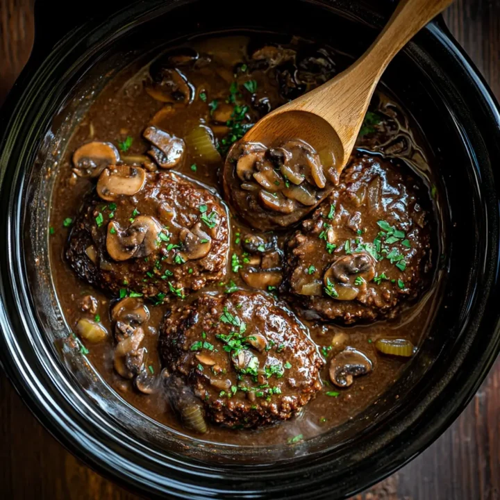 Easy Salisbury Steak Recipe Crockpot