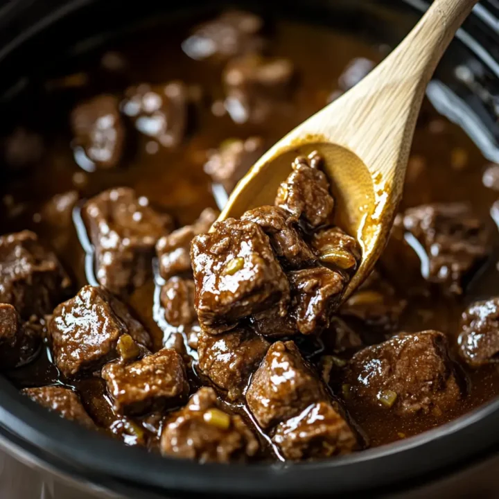 Easy Slow Cooker Beef Tips