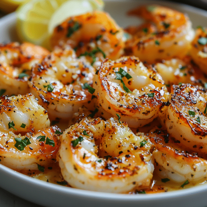 Garlic Parmesan Roasted Shrimp