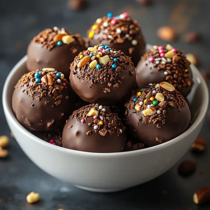 Boxed Brownie Truffles