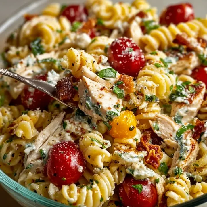 Summery Chicken Pasta Salad