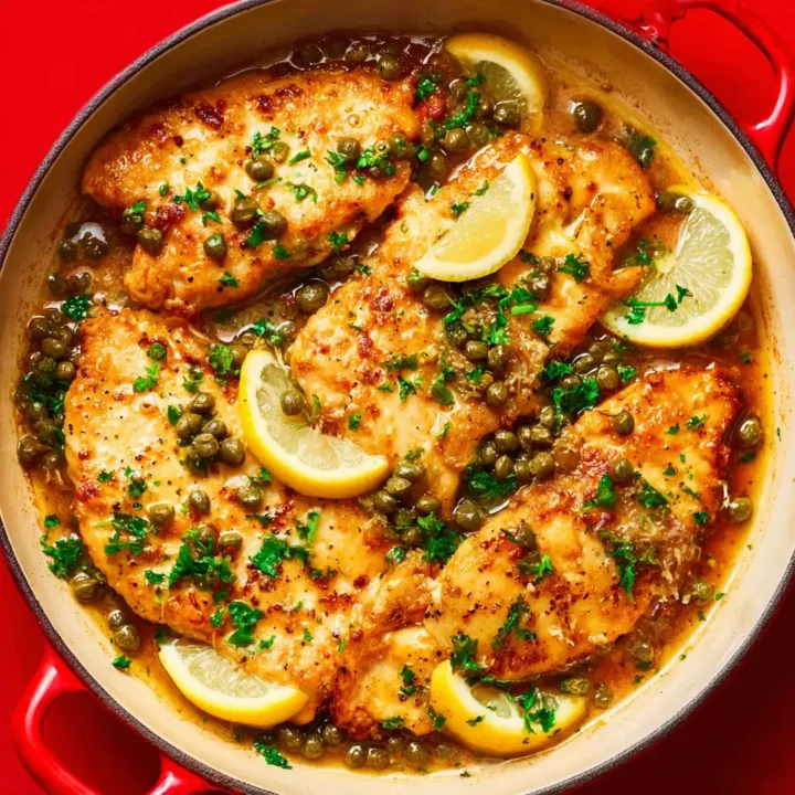 Mediterranean Chicken Piccata