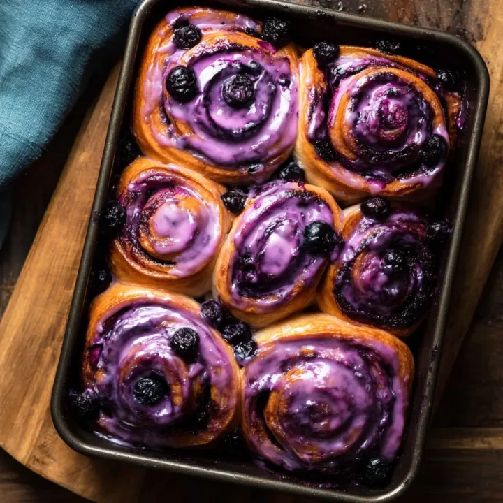 Blueberry Cinnamon Rolls