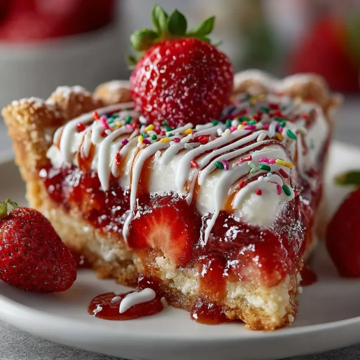 Strawberry Pop-Tart Pie