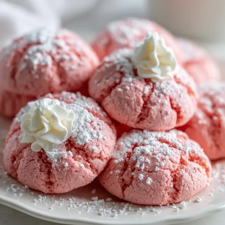 Strawberry Kiss Cookies