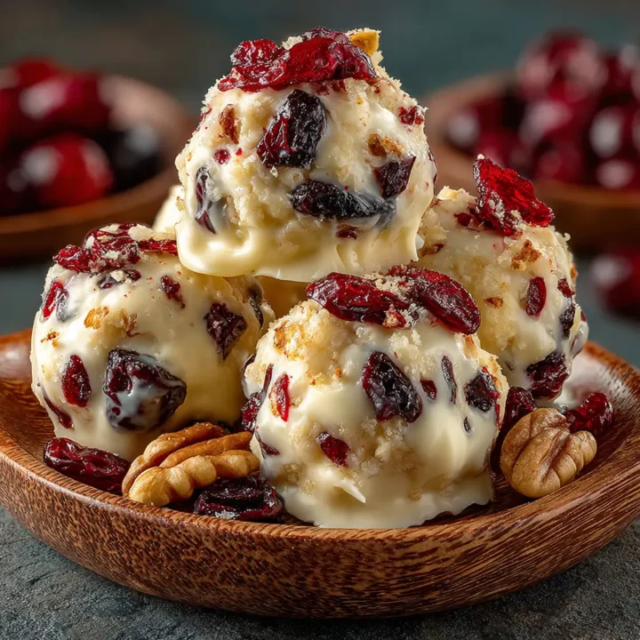 White Chocolate Cranberry Pecan Clusters