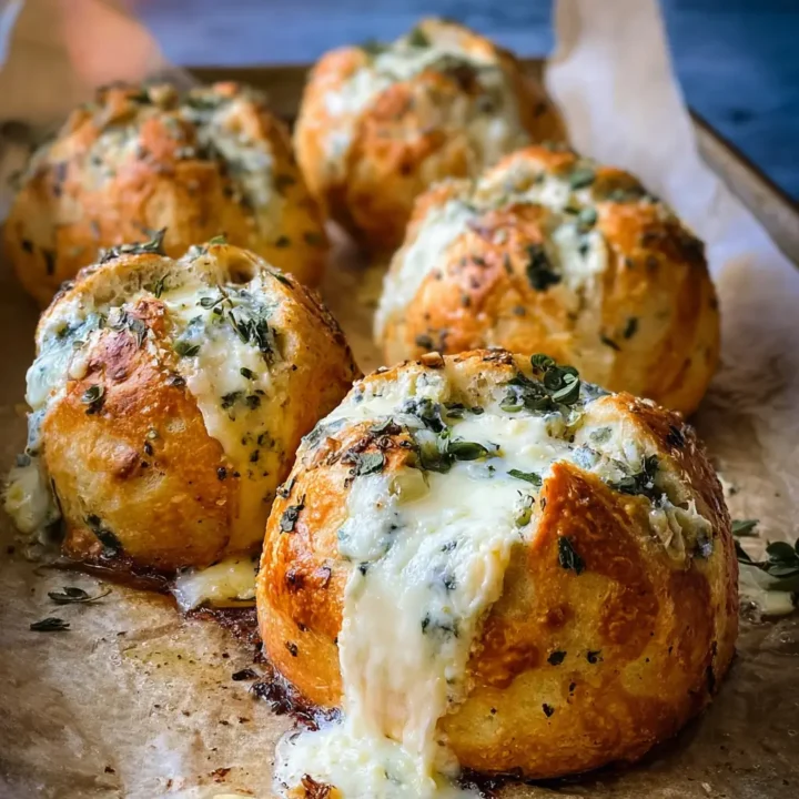 Stuffed Garlic Cream Cheese Rolls Recipe