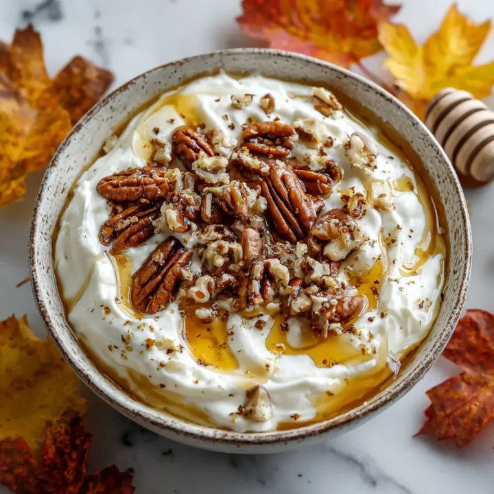 Maple Pecan Yogurt Bowl