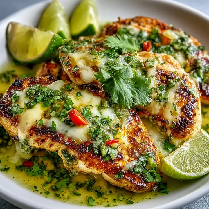 Juicy Grilled Salsa Verde Chicken