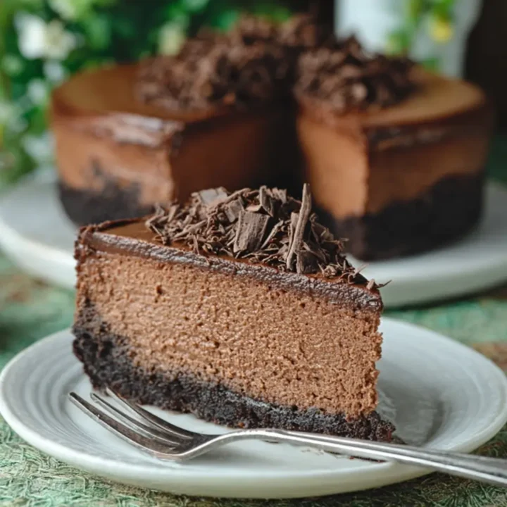 Triple Chocolate Cheesecake