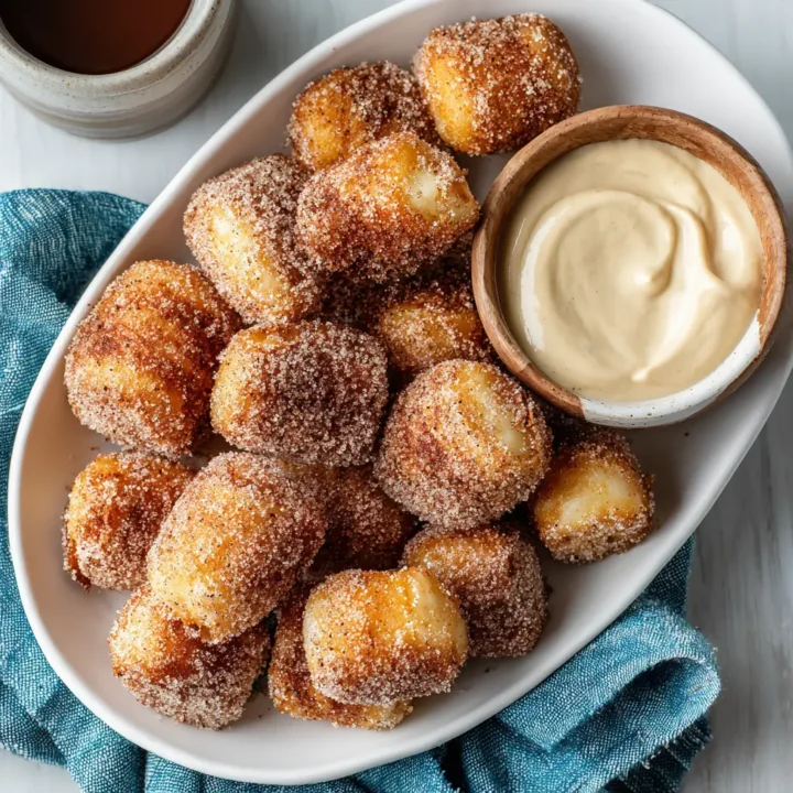 Cinnamon Sugar Pretzel Bites