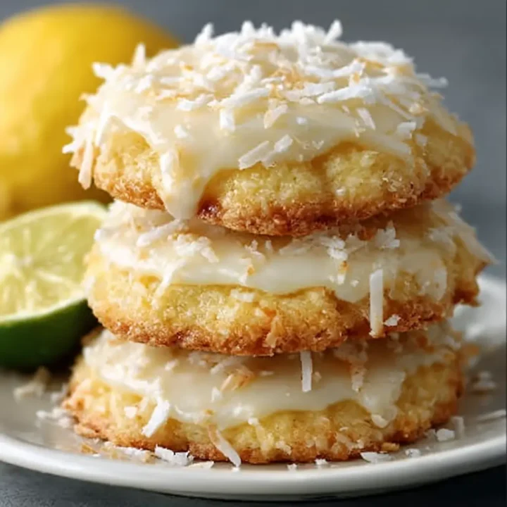 Lemon Coconut Heaven Cookies