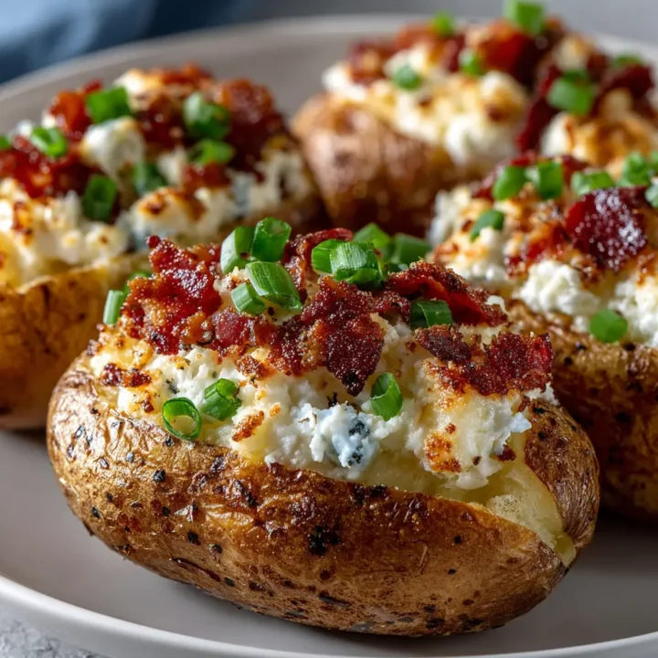 Twice Baked Loaded Breakfast Potatoes