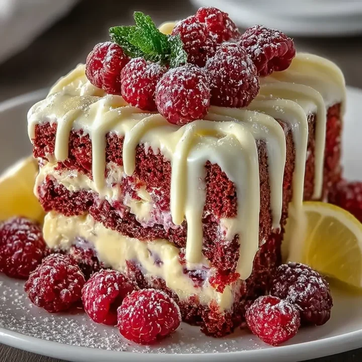 Decadent Raspberry Chocolate Dream Cake