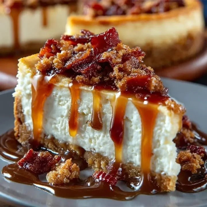 Bourbon Caramel Cheesecake