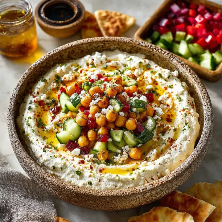 Cottage Cheese and Chickpea Salad