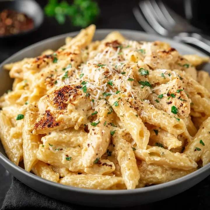 Crock Pot Creamy Cajun Chicken Pasta