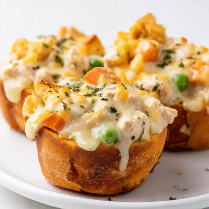 Easy Mini Chicken Pot Pies