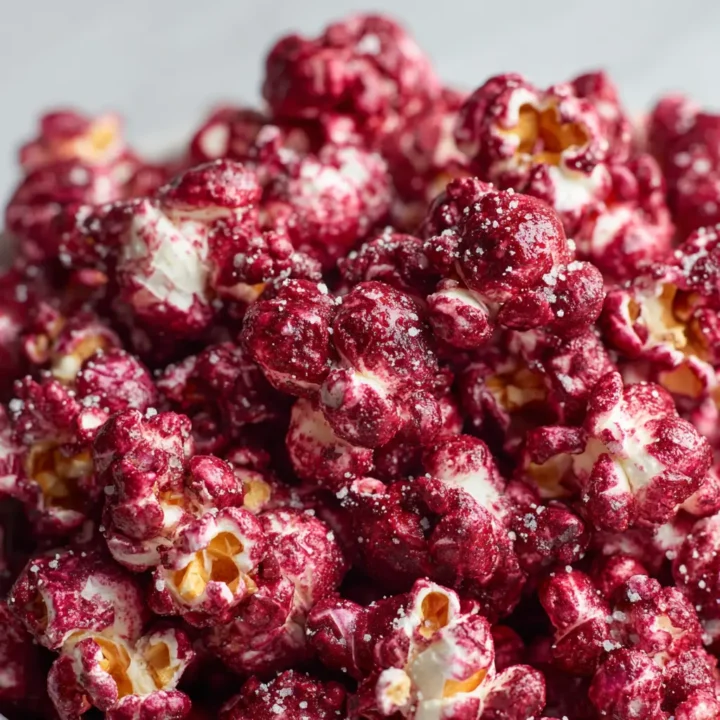 Bloody Red Velvet Popcorn
