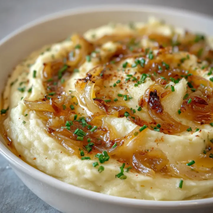 Caramelized Onion Mashed Potatoes