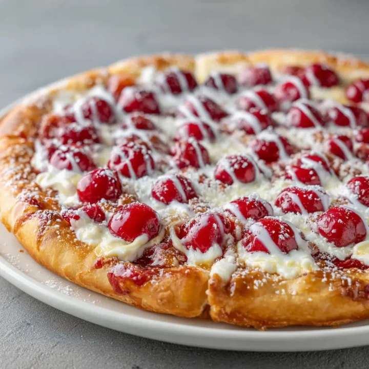 Pizza Hut Cherry Dessert Pizza