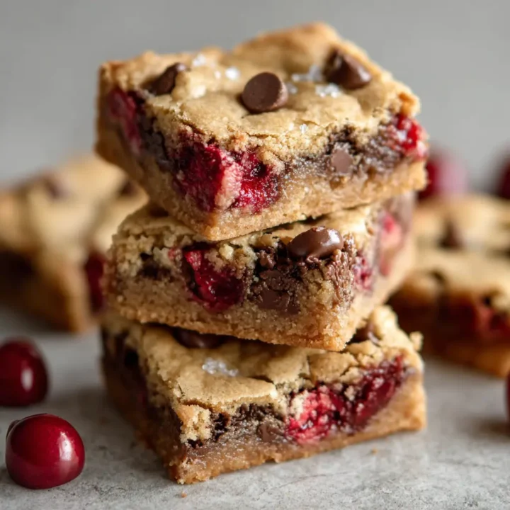 Chocolate Chip Cherry Bars