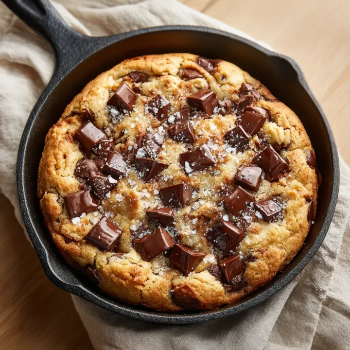 Chocolate Chip Skillet Cookie
