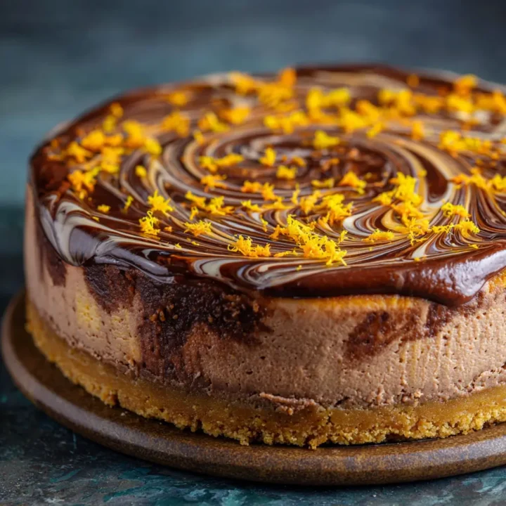 Chocolate Orange Cheesecake