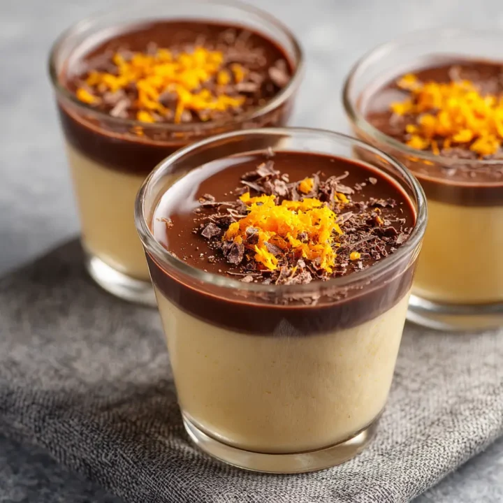 Indulge in Chocolate Orange Posset