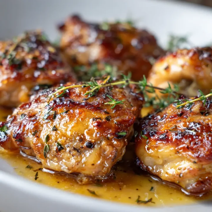 Cider Glazed Chicken: A Sweet and Savory Delight