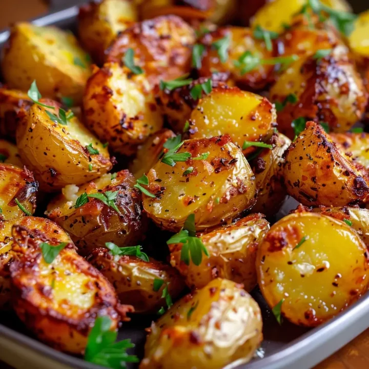 Crispy Oven-Roasted Batatas à Murro Potatoes Recipe