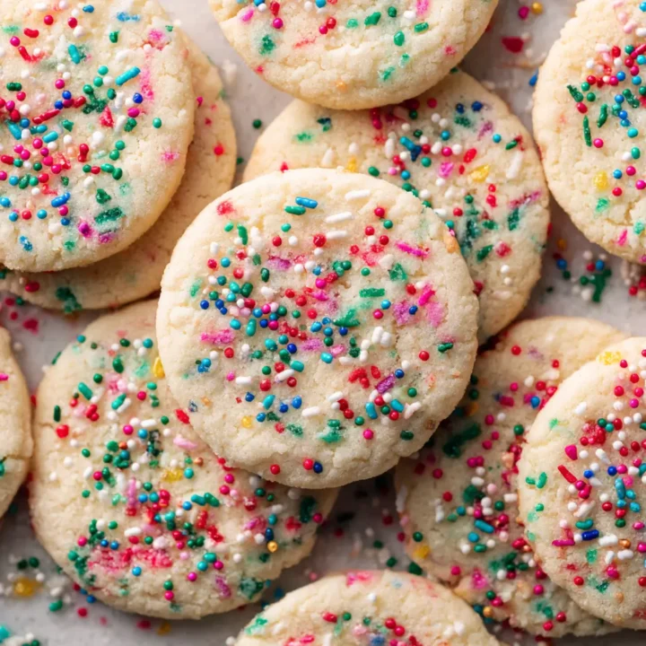 Crumbl Christmas Sugar Cookies Recipe