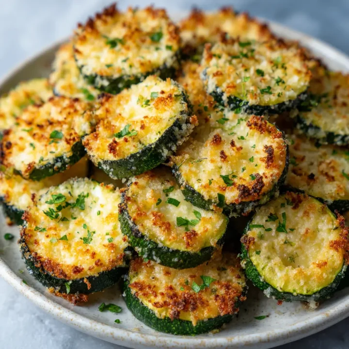 Festive Baked Parmesan Zucchini for Christmas