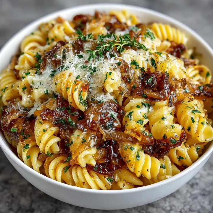 French Onion Pasta