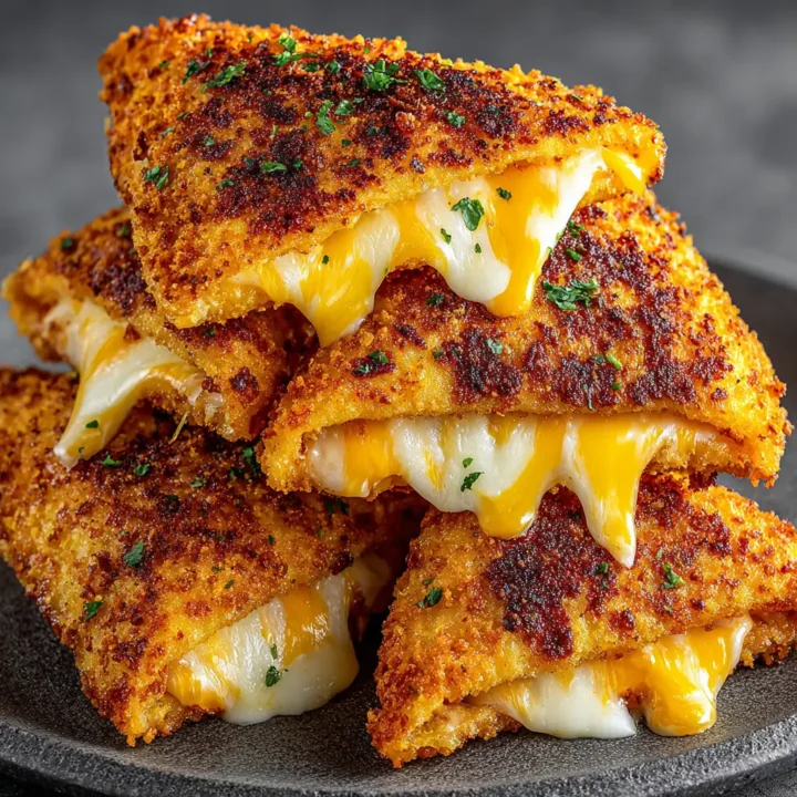 Fried Cheese Stuffed Doritos