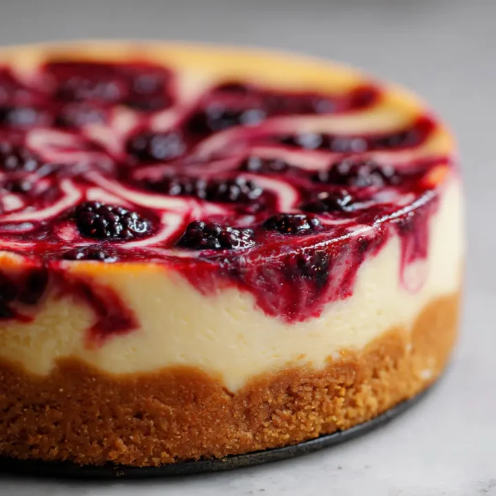 Heavenly Blackberry Raspberry Cheesecake Recipe