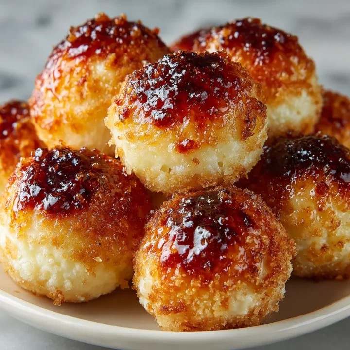 Heavenly Crème Brûlée Donut Holes