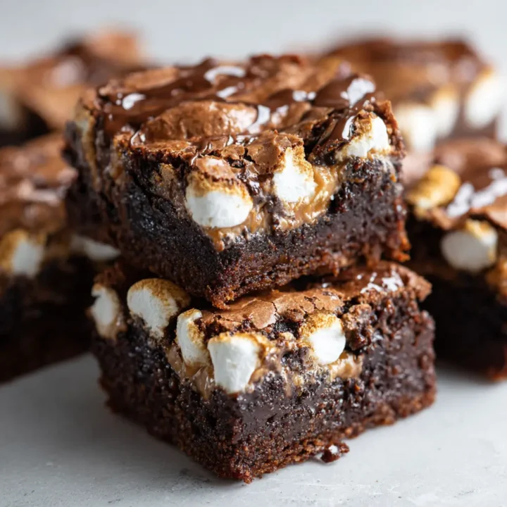 Marshmallow Peanut Butter Brownies