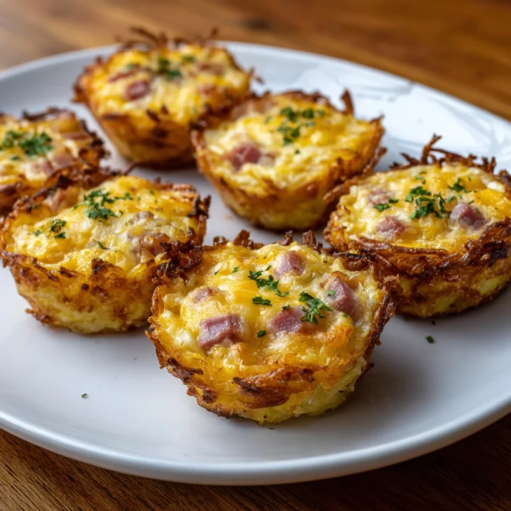 Hash Brown Ham and Cheese Egg Cups: A Perfect Breakfast Treat