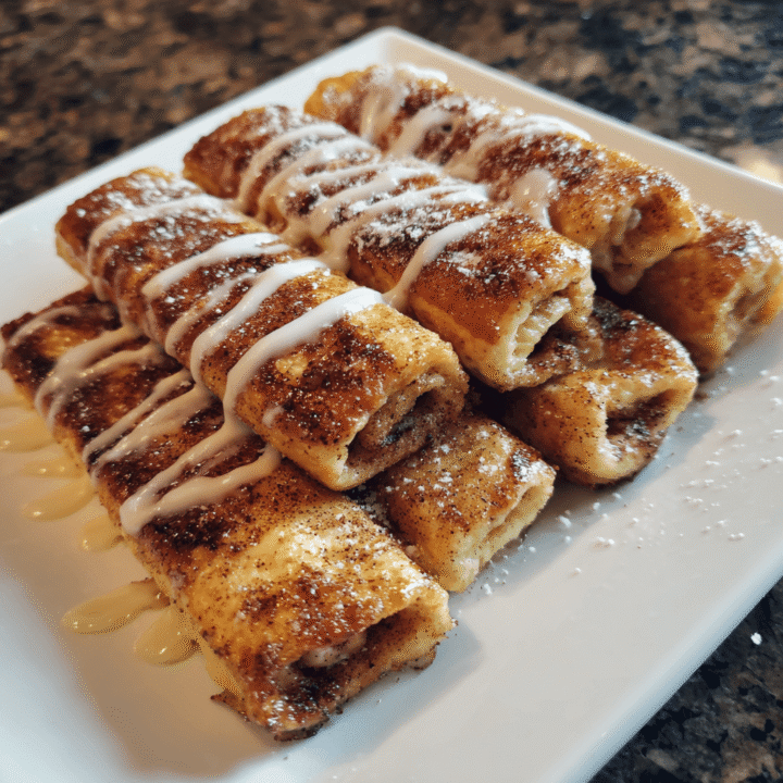 Cinnamon Roll French Toast Roll-Ups: A Sweet Breakfast Treat