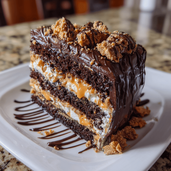Butterfinger Bomb Cake: A Decadent Chocolate Delight