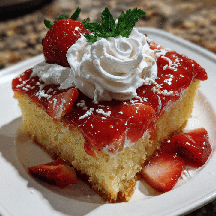 Easy Strawberry Glaze Cake Recipe: A Fruity Delight