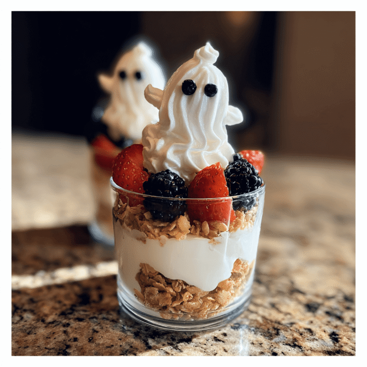 Ghostly Yogurt Parfaits: A Spooky Delight