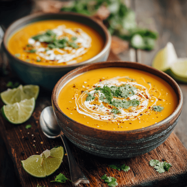 Sweet Potato Coconut Soup: Creamy Autumn Bliss