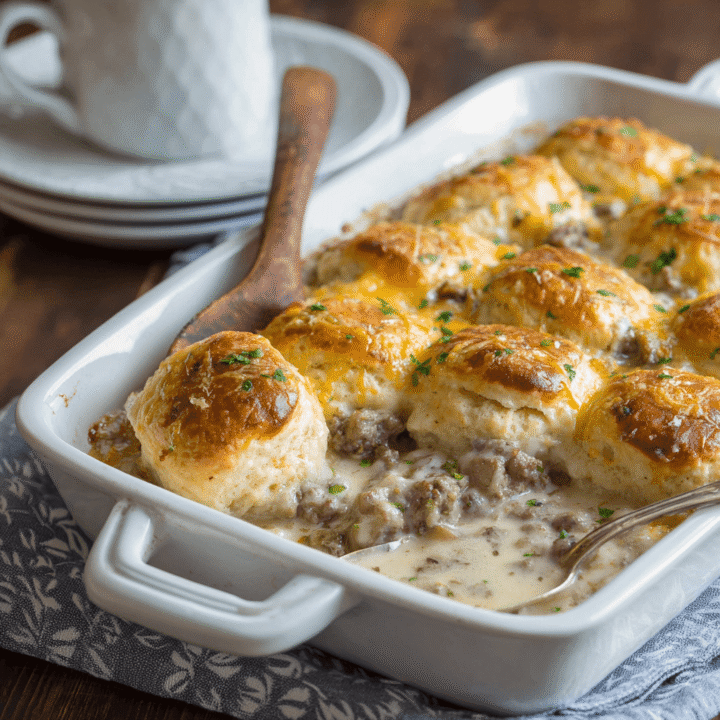 Biscuits and Gravy Casserole Recipe