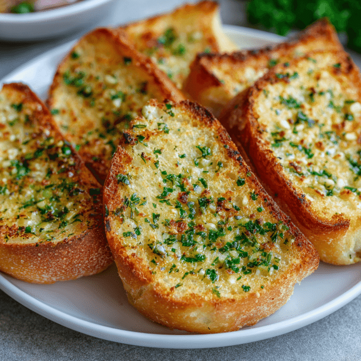 Crispy Garlic Bread Recipe