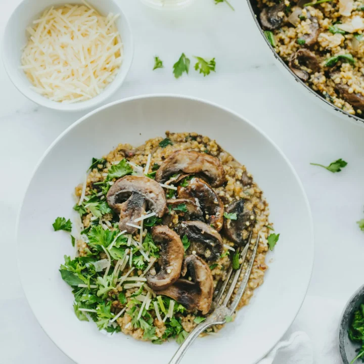 Creamy Mushroom Risotto